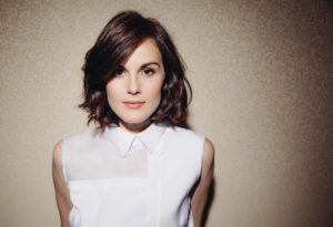 Michelle Dockery of the PBS Masterpiece TV series, "Downton Abbey," poses for a portrait during press day at The Beverly Hilton on Tuesday, July 22, 2014, in Beverly Hills, Calif. Season five of the period drama debuts this fall in the United Kingdom, and this winter stateside. (Photo by Casey Curry/Invision/AP)